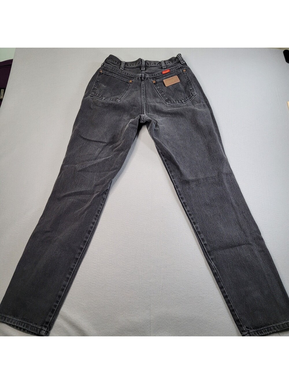VTG Wrangler Jeans Womens 12MWZWK Size 9/10x34 "Cowgirl Cut" high-waisted Jeans - Picture 2 of 8